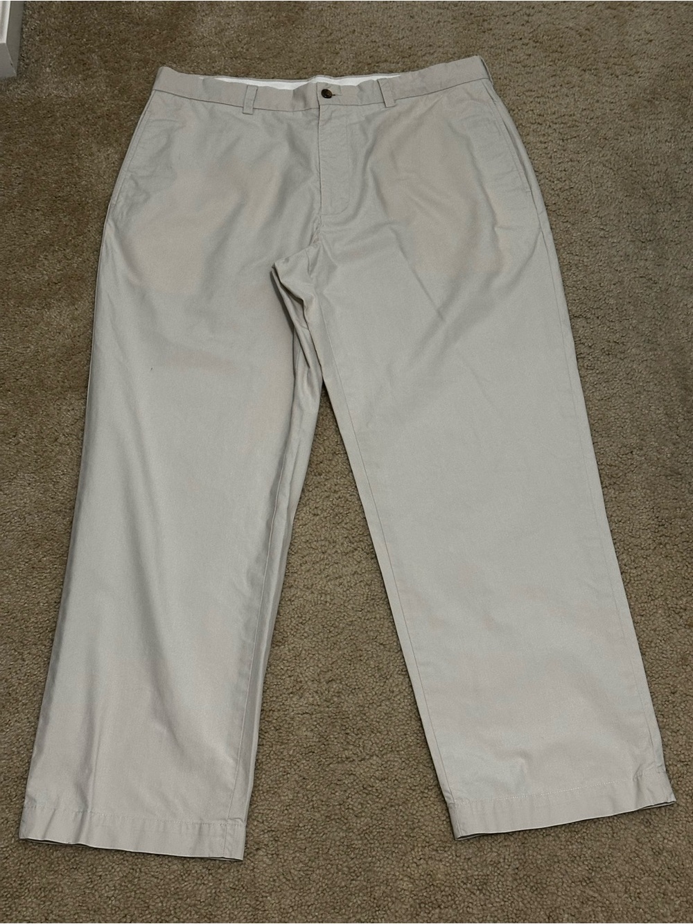 Brooks Brothers Men’s Chinos Pants in Light Tan Size‎ 36x30 GUC
